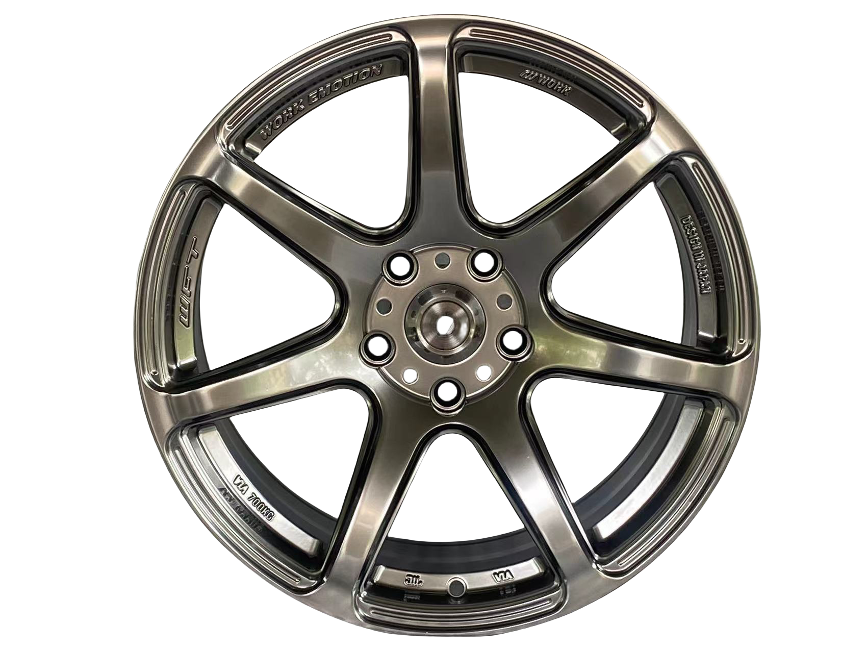 Glstar 15 16 17 Inch 5 Lugs Holes Ten Spoke Design Aluminum Rims Mags Passenger Car Alloy Wheel For HYUNDAI SONATA