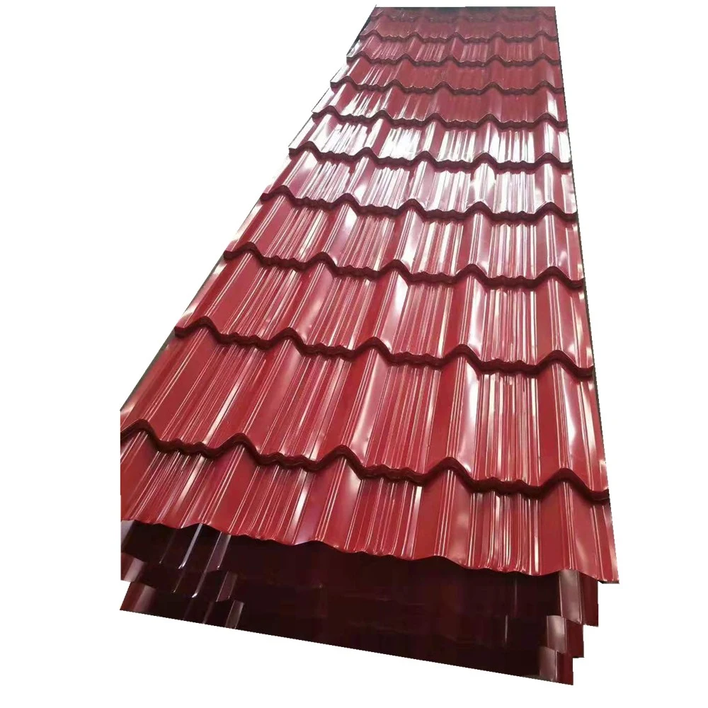 Steel Sheet Iron Roofing Gi Corrugated Metal Coated Galvanized Roof High-strength Steel Plate corrugated steel roofing sheet