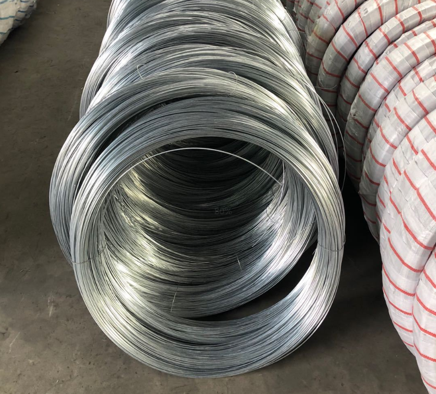 BWG 18 20 21 22 hot dipped galvanized steel wire 12/ 16/ 18 gauge electro galvanized  iron wire