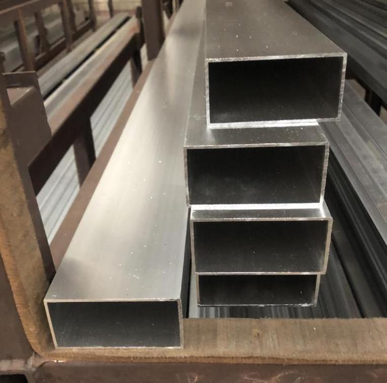 Square Aluminium Tube Rectangular Aluminium  pipe