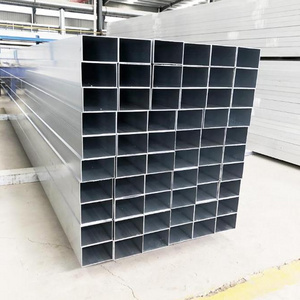 Square Aluminium Tube Rectangular Aluminium  pipe