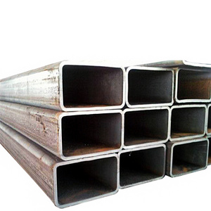 black rectangular pipe cold rolled pre galvanized welded square / rectangular steel pipe/tube/hollow section