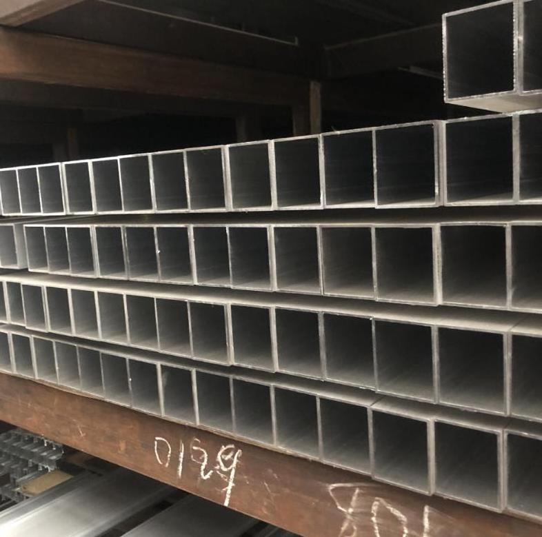 Square Aluminium Tube Rectangular Aluminium  pipe