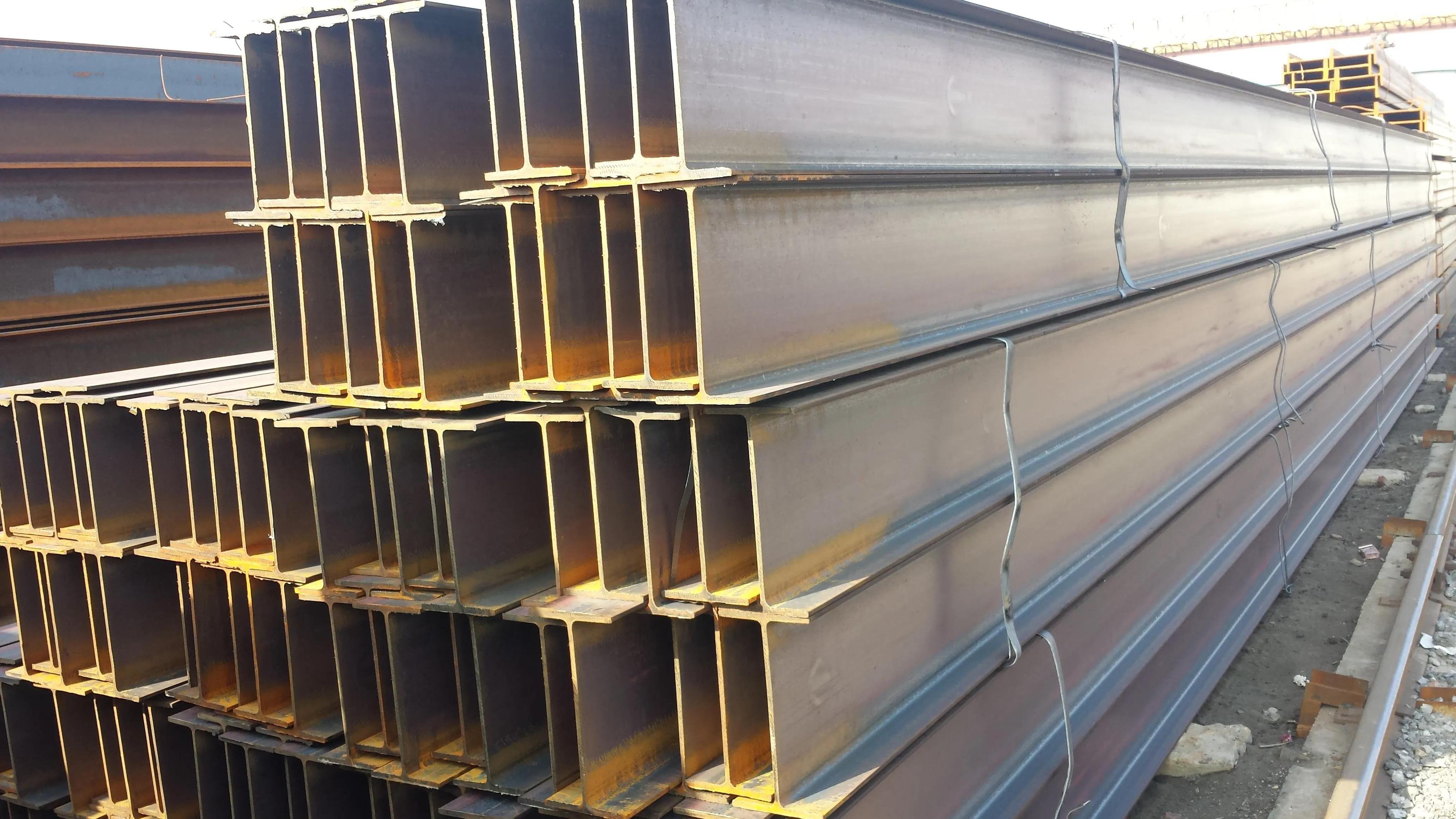 Low Price Q345B structural carbon steel h beam profile h iron beam