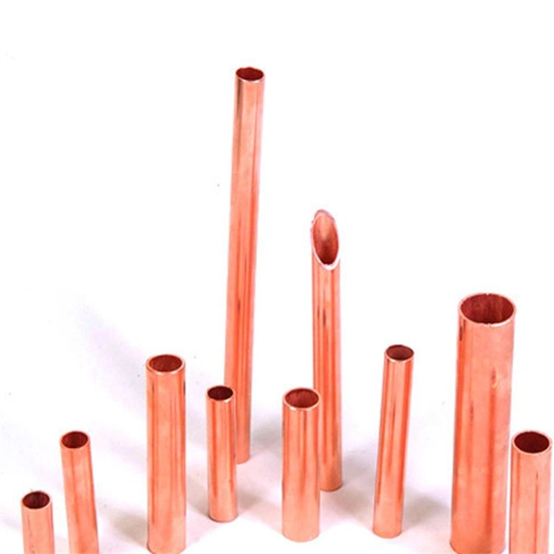 High quality Copper Tube Rectangular Air Conditioning Copper Pipe Insulation Copper Tube For Air Conditioner