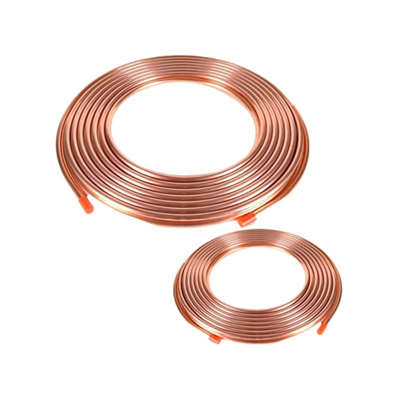 High quality Copper Tube Rectangular Air Conditioning Copper Pipe Insulation Copper Tube For Air Conditioner