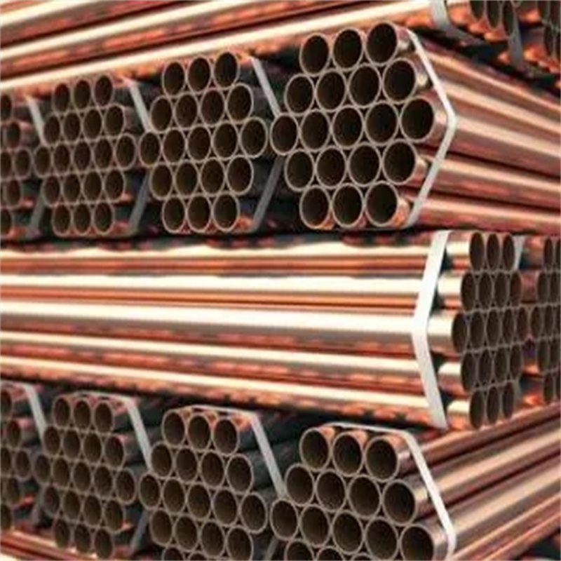 High quality Copper Tube Rectangular Air Conditioning Copper Pipe Insulation Copper Tube For Air Conditioner