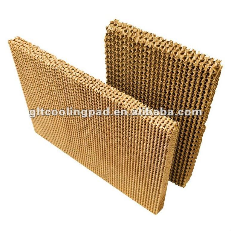 Cellulose Pad Used In Evaporative Cooler Glitter Cooling Pad