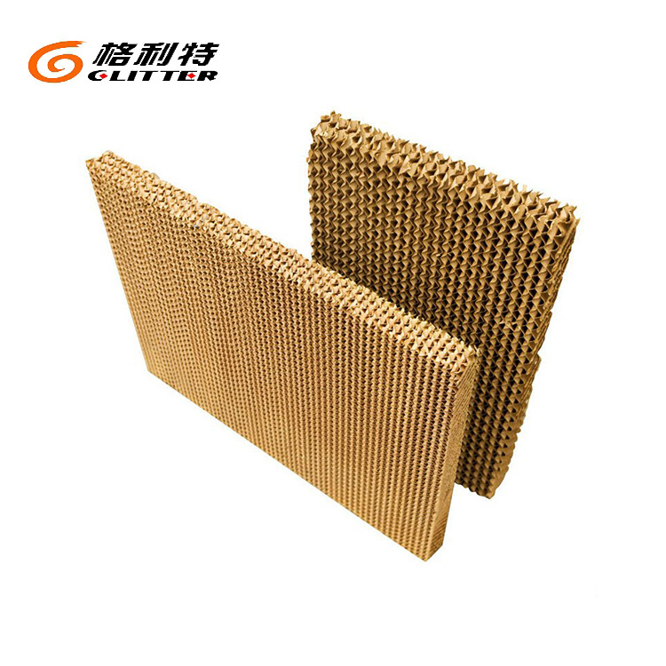 Cellulose Pad Used In Evaporative Cooler Glitter Cooling Pad