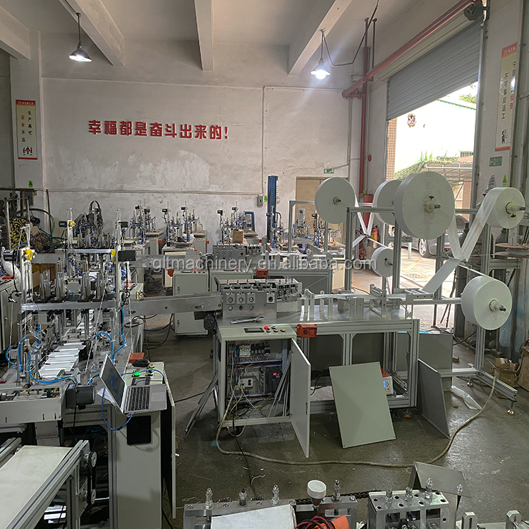 Fully Automatic Mask Machine 3Ply Facemask Mask Making Machine