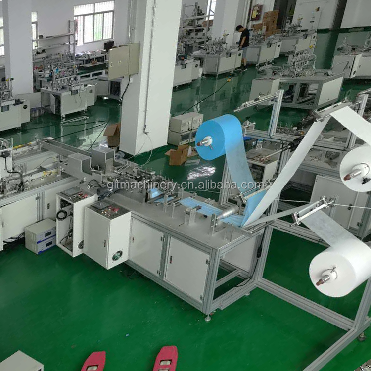 Fully Automatic Mask Machine 3Ply Facemask Mask Making Machine