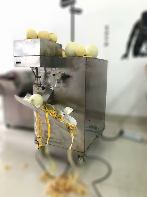 Professional peach orange apple pineapple fruit peeling machine mango peeler and corer machines price