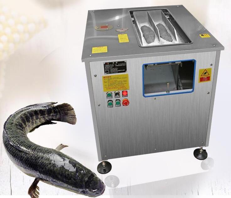 Mussel Minnow Sumei Corrugated lip fish Rippled fish slicing filleting machine