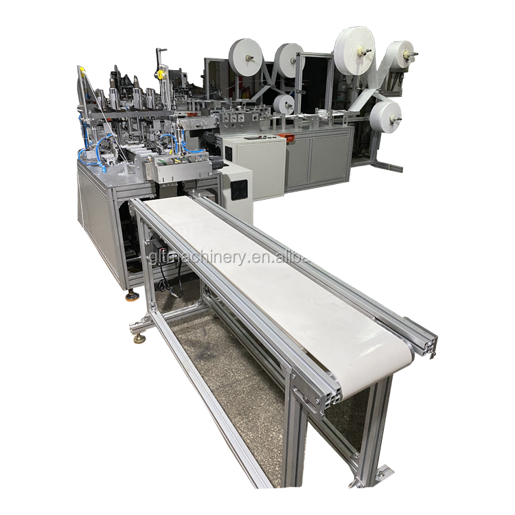 Fully Automatic Mask Machine 3Ply Facemask Mask Making Machine