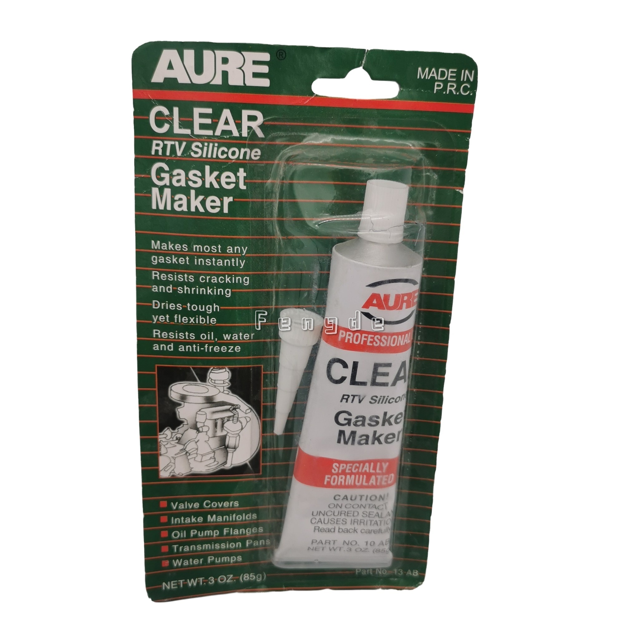 Clear AURE Gasket Maker 85G RTV Silicone