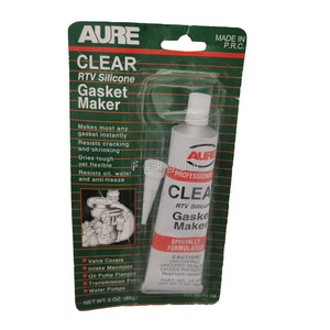 Clear AURE Gasket Maker 85G RTV Silicone