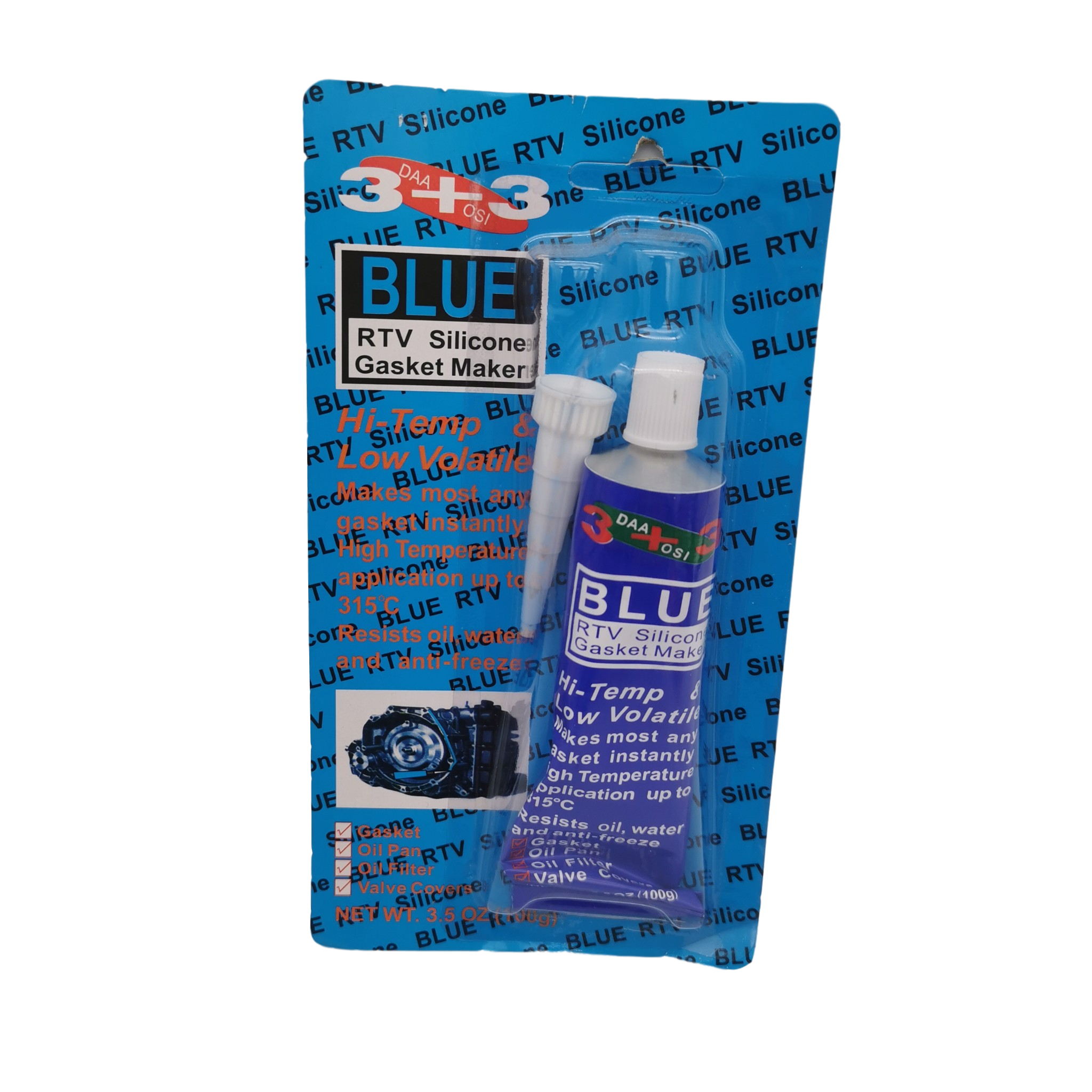 GASKET MAKER REINZOLIL Rtv Silicone Sealant with Blue Box