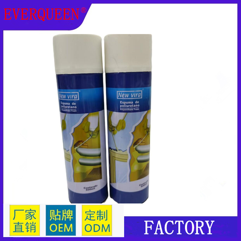 New Vira Akfix  Pu Foam Free Sample Expanding Foam Polyurethane Spray