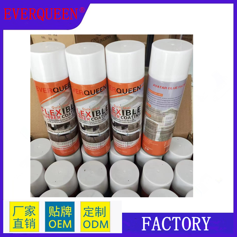 EVER QUEEN Hongyin Spray Waterproof Crack Sealer Anti Leakage Rubber Spray