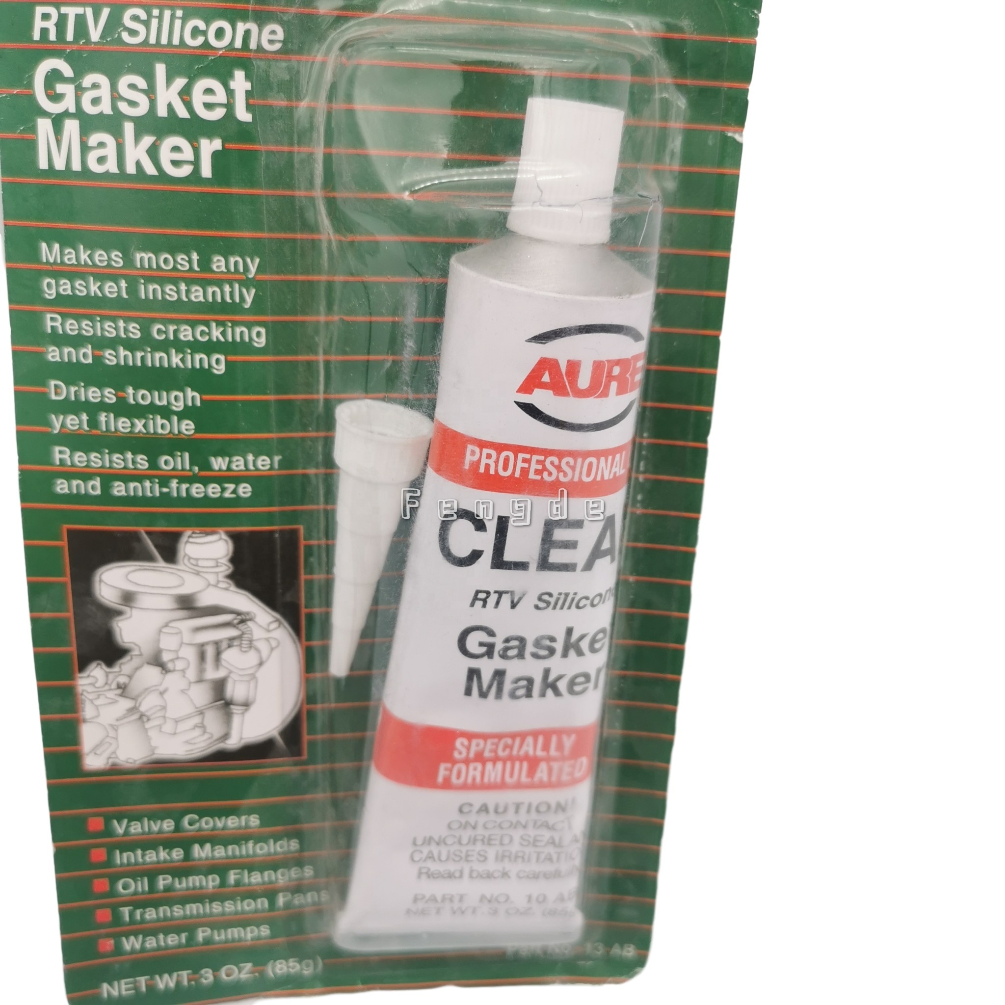 AURE Clear RTV Gasket Maker For Car Engine Oil Pan Parts