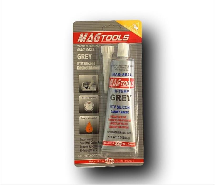 MAGTOOLS High Temperature blue Rtv Silicone 85g Blue color Acetoxy Mega Grey Gasket Maker