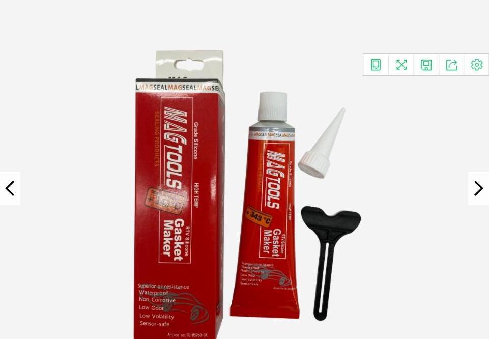 MAGTOOLS Wholesale Oem High Temp Red For Engines Gasket Maker Silicone Sealant