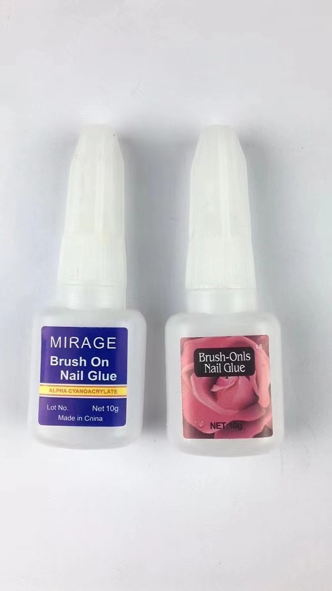 Wholesale Cheap Mini Glue 2g 3g Small Nail Art Glue False Nail Tips Decoration Professional Brush On Nail Glue