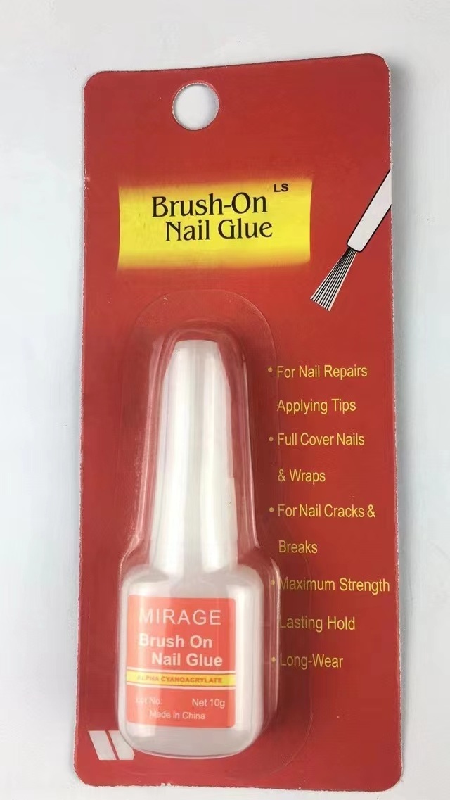 Wholesale Cheap Mini Glue 2g 3g Small Nail Art Glue False Nail Tips Decoration Professional Brush On Nail Glue