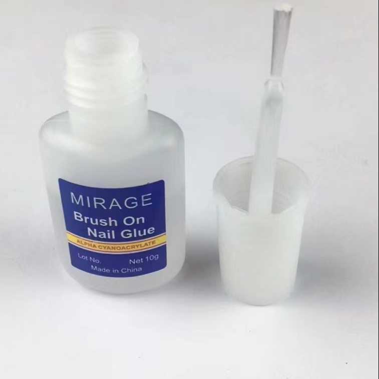 Wholesale Cheap Mini Glue 2g 3g Small Nail Art Glue False Nail Tips Decoration Professional Brush On Nail Glue