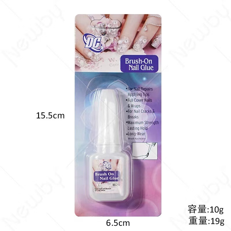 10g 3g 2g Nail Glue Foreign Trade Export Fake Nail Glue Nail Glue Manufacturer Wholesale