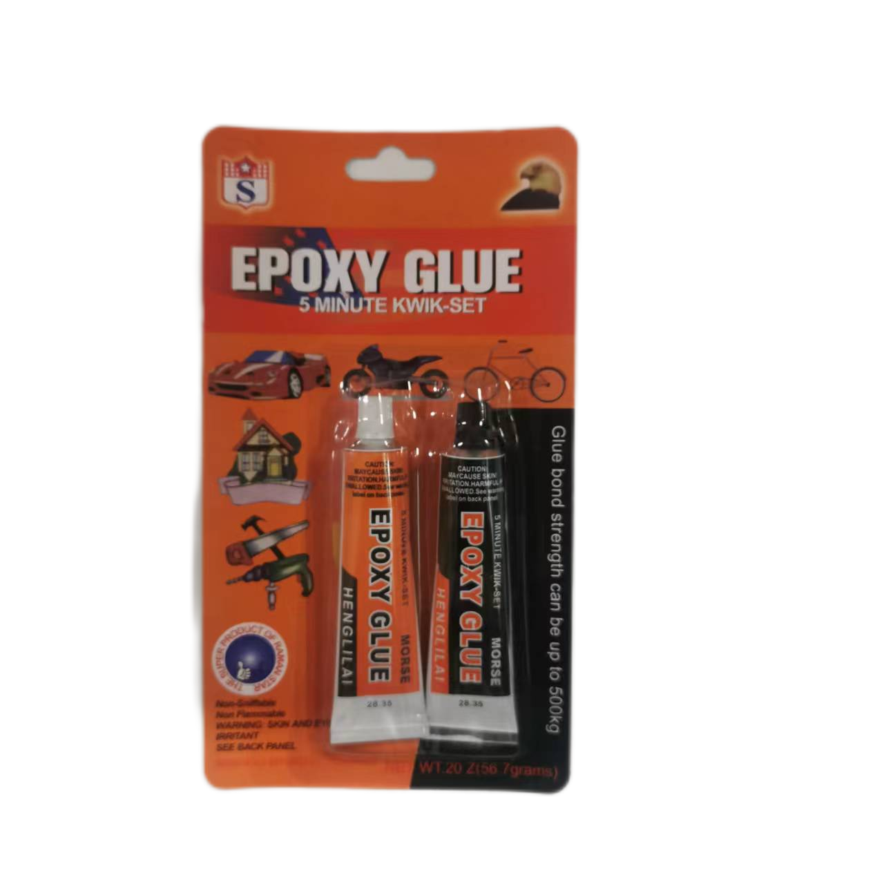 Baqiang 3-Ton Quick Epoxy Adhesive Epoxy Adhesive Epoxyresin Adhesive Ab Glue A Medical Glue Brands