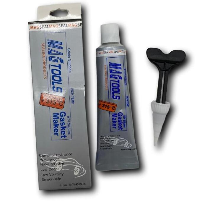 High-temper Waterproof Fireproof Rtv Silicone Sealant Gasket Maker with Blue Box and Specification