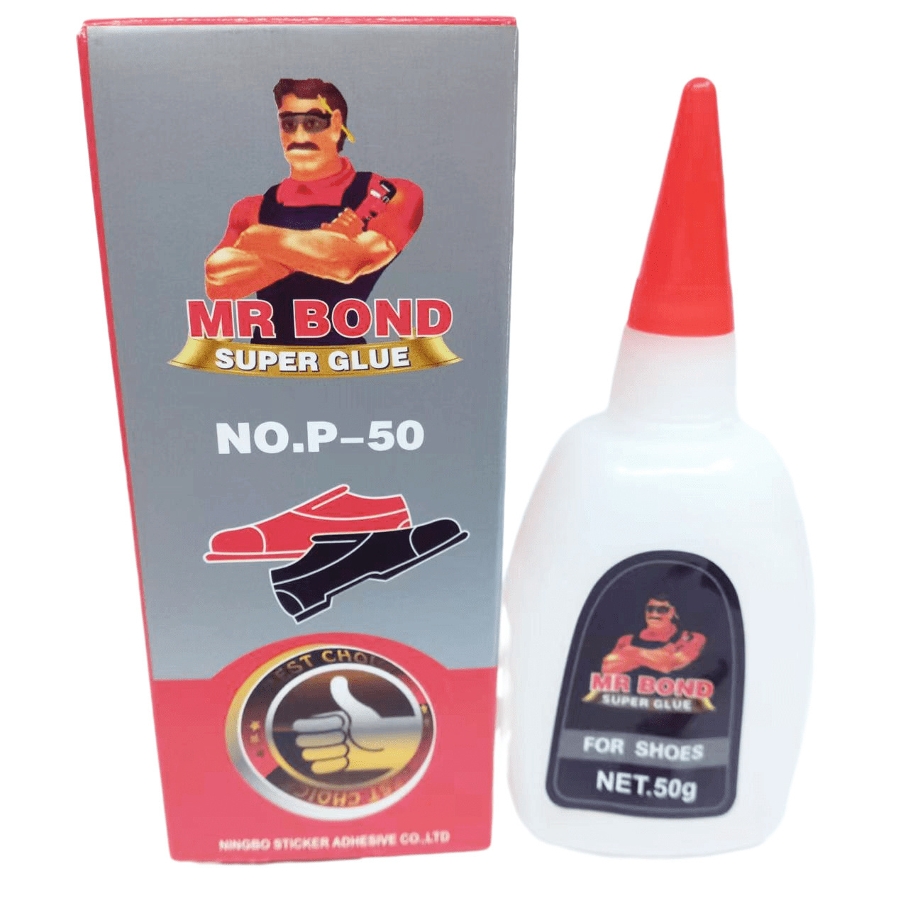 MR BOND SUPER GLUE NO.P-50 502 super glue Instant Bonding Power for Swift and Strong Results