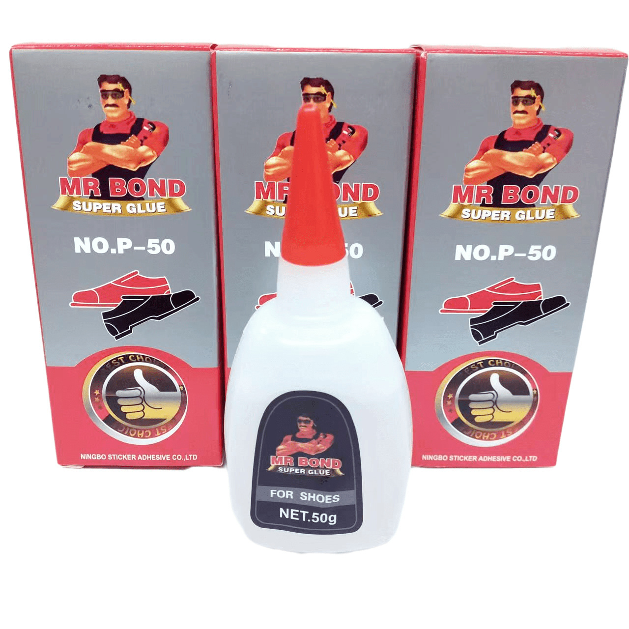 MR BOND SUPER GLUE NO.P-50 502 super glue Instant Bonding Power for Swift and Strong Results