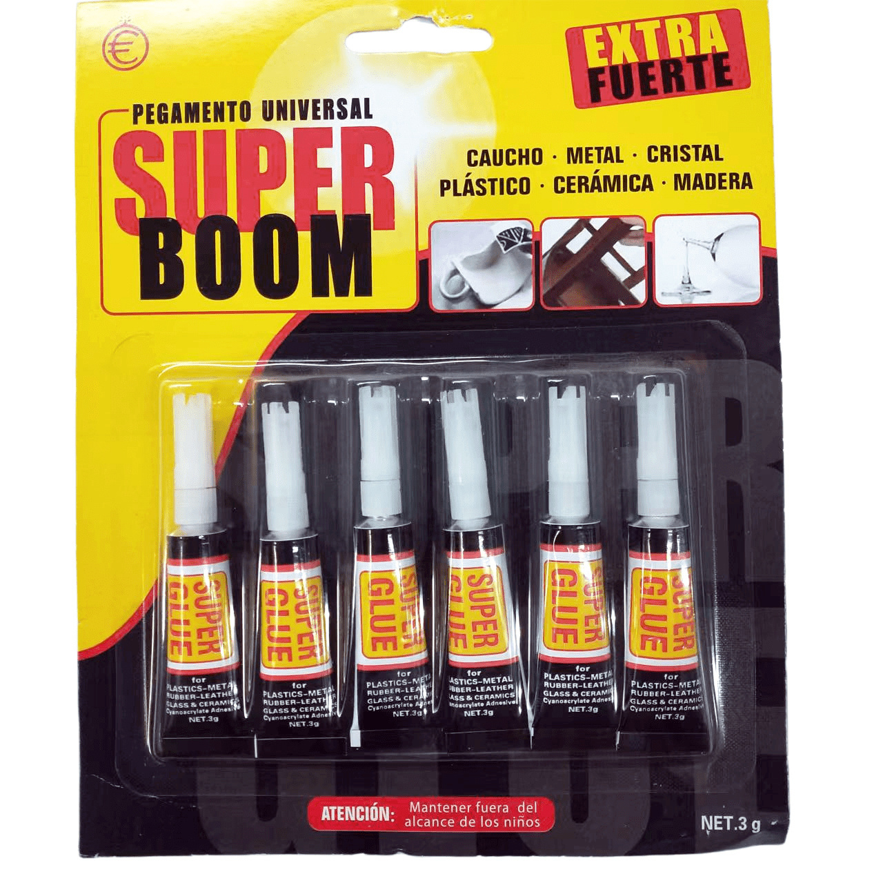 Super Glue - Max Strength Wood, Metal, Ceramic, Rubber, Leather, Paper Professional Grade Cyanoacrylate 520 glue