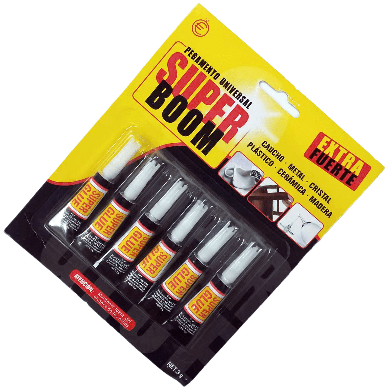 Super Glue - Max Strength Wood, Metal, Ceramic, Rubber, Leather, Paper Professional Grade Cyanoacrylate 520 glue