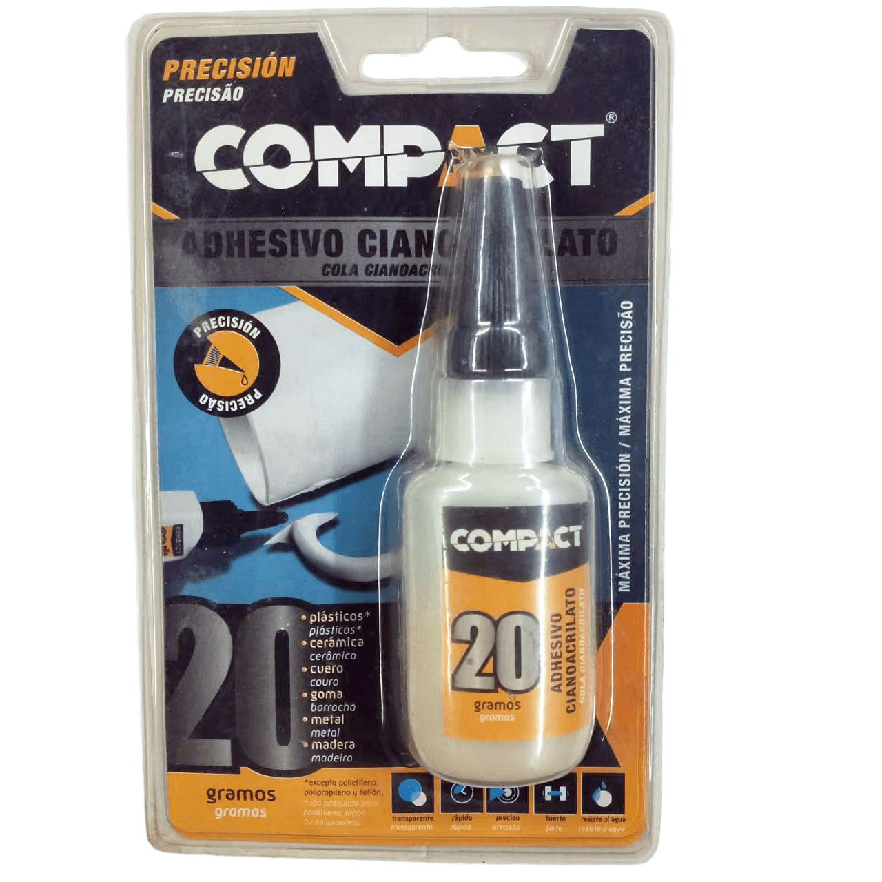 PRECISION COMPACT 20g 502 Super Glue Fast Super Glue