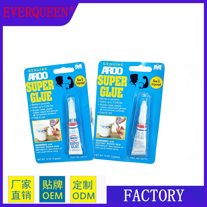 High Performance 502 Pvc Super Glue Bulk 3g