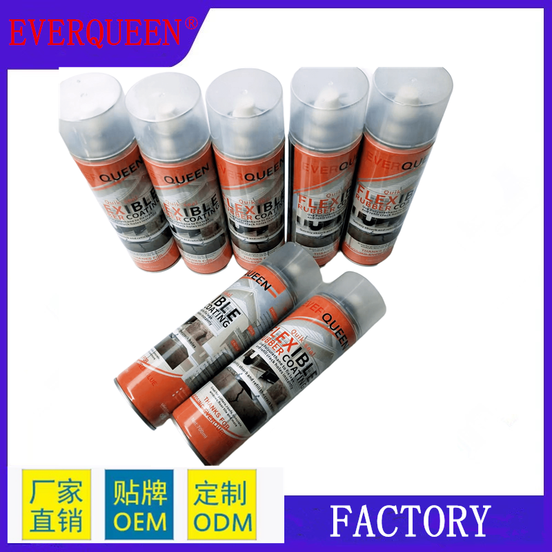 EVER QUEEN Waterproof Coating Glue Roof Water Resistence and Leak Repairing Spray Exterior Wall Roof Roof Polyurethane Waterproo