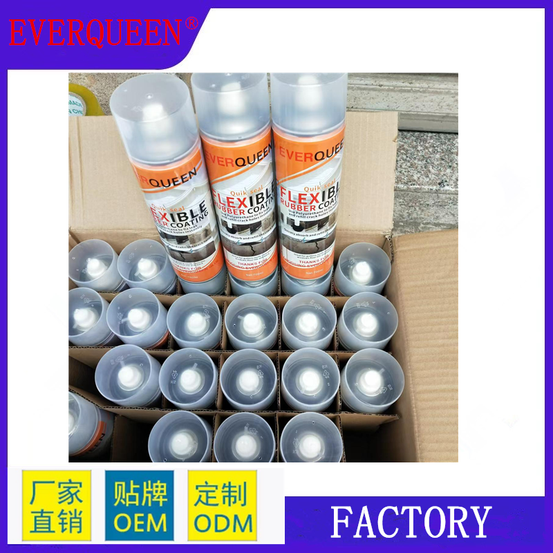 EVER QUEEN Waterproof Coating Glue Roof Water Resistence and Leak Repairing Spray Exterior Wall Roof Roof Polyurethane Waterproo