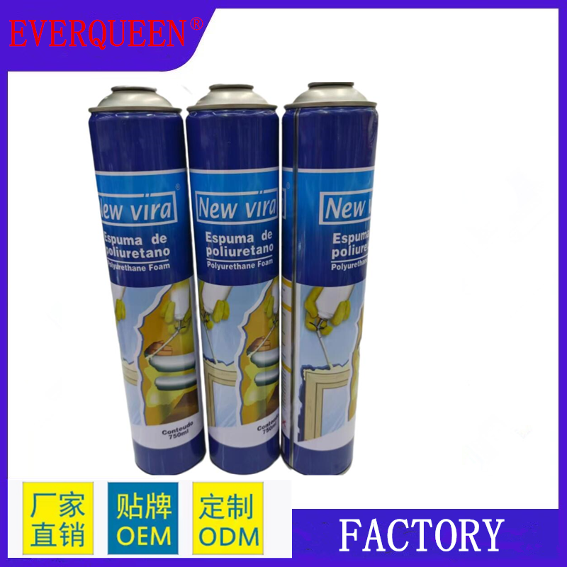 Factory Direct Hot Sale Single Component spray waterproof flexible polyurethane Sealant spay foam insulation