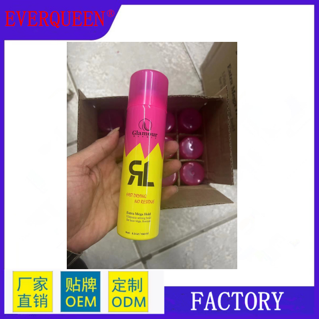 Glamour 130ml Quick Dry Hair Temporary Extreme Hold Hd Wig Lace Adhesive Glue Holding Melting Spray