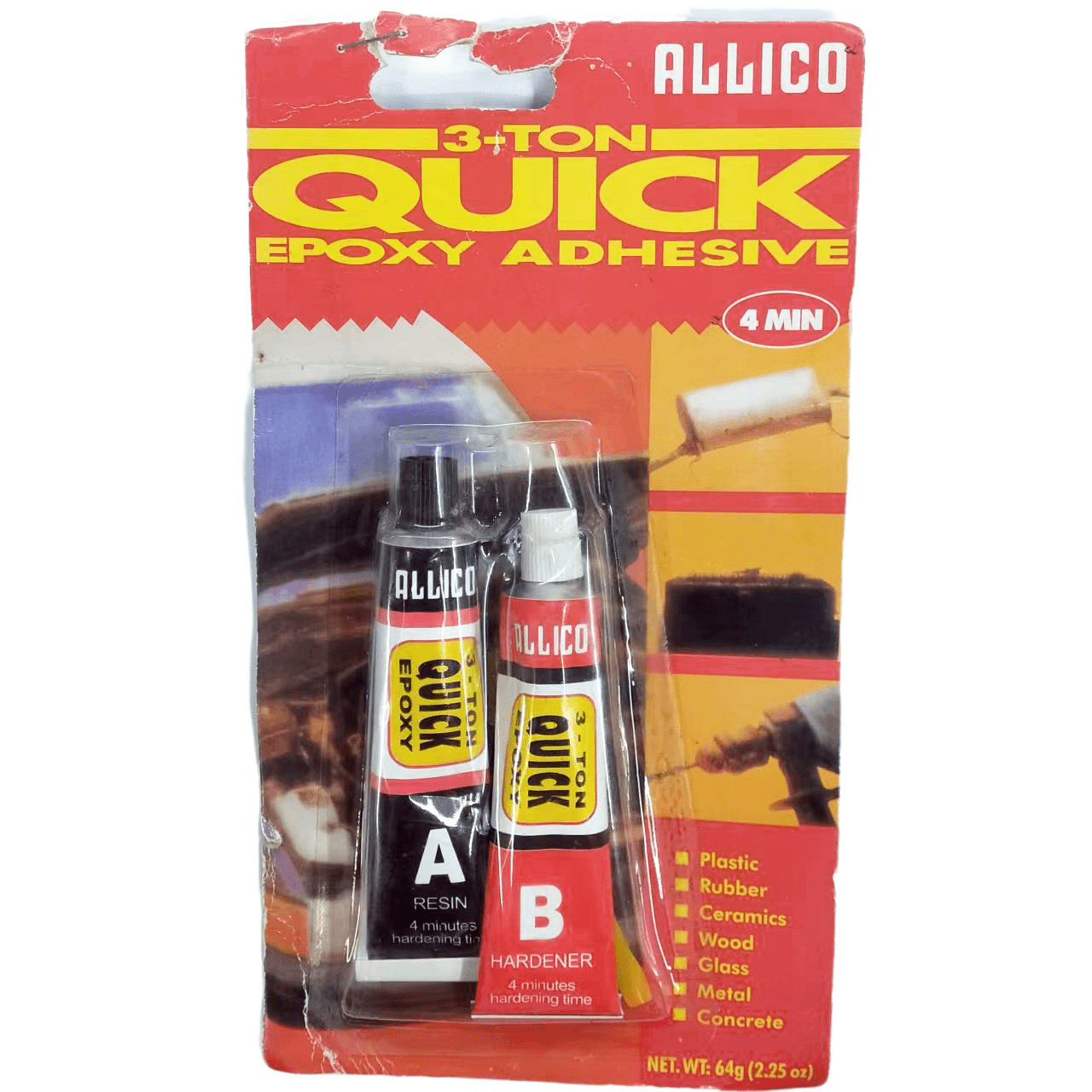 4 Minutes Quick Set Ab Glue,Epoxy Steel Gum,The Best And The Fast Adhesive