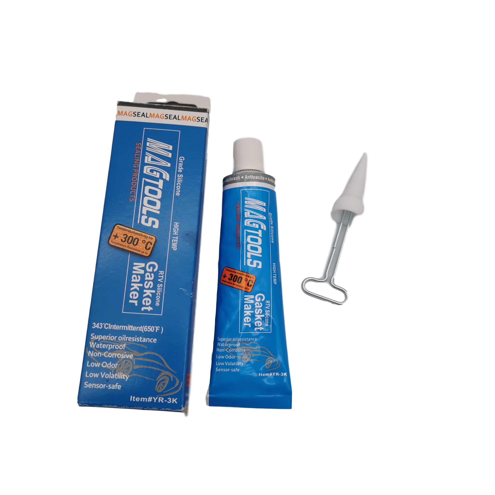 GASKET MAKER REINZOLIL Rtv Silicone Sealant with Blue Box