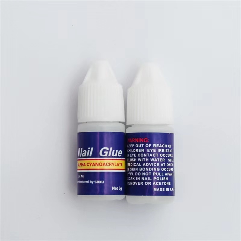 DG Nail Glue UV Polish Nail Glue Purple Card Nail Specialized Glue Blue Card Yellow Card Customized