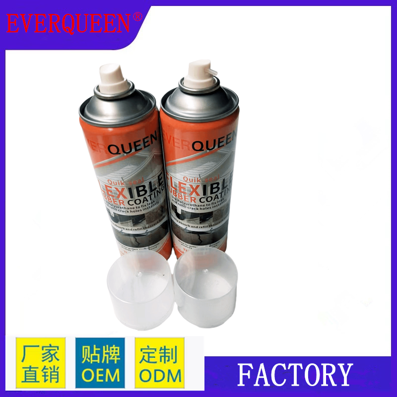 EVER QUEEN Black White Grey Waterproof Spray For Floor Crack Waterproof Leak Filler