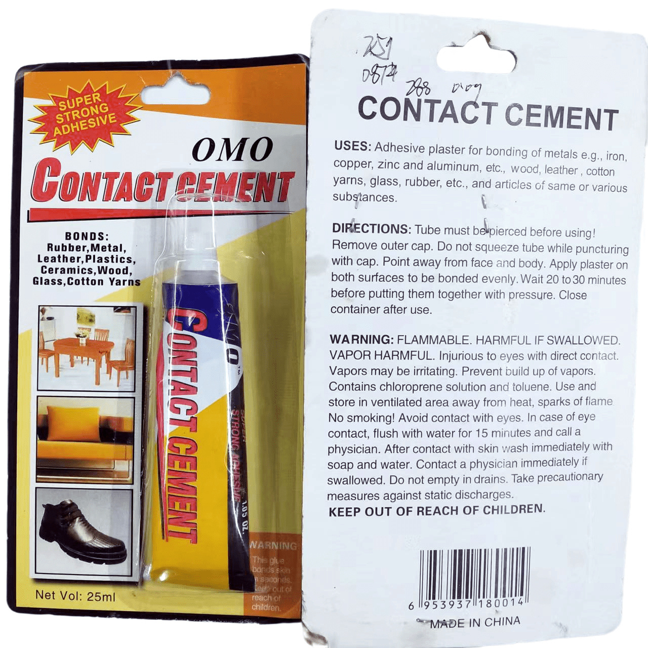 Stick Fix Ultimate Fix Shoe Leather Glue High quality shoe contact cement