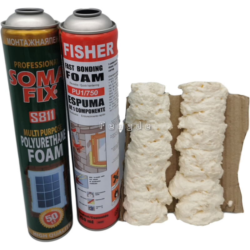 Heat- Resistant Water-Proof Pu Expanding Foam Gap Filling Spray Pu Foam