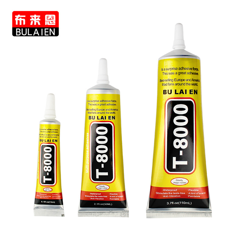 MAGTOOLS B-6000 Clear Transparent Crystal Ab Glue Adhesive, AB Glue