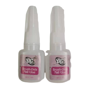 2g/Bottle Strong Sticky Nail Art Supplies Wholesale Nail Glue Round Bottle Glue Nail Fake Film Adhesive Diamond Glue